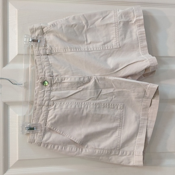 Kim Rogers Khaki Bermuda Shorts Women's Size 6 - Picture 1 of 7